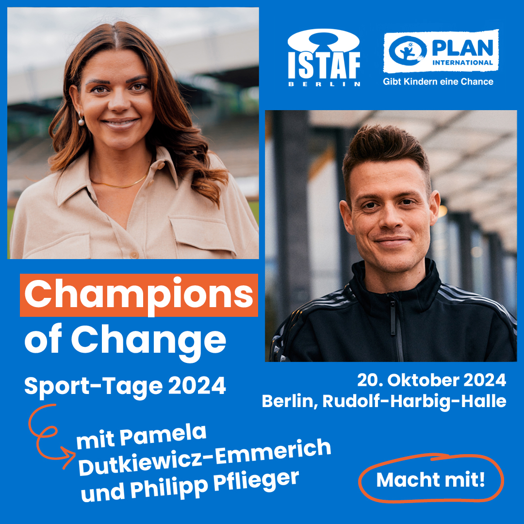 „Champions of Change“ Kindertraining mit Pamela Dutkiewicz-Emmerich und Philipp Pflieger